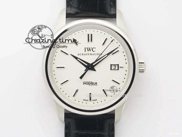 MIROTIME 0322 Affordable Portofino Automatic SS FKF 1:1 Best Edition Black Dial on Black Leather Strap A 7136